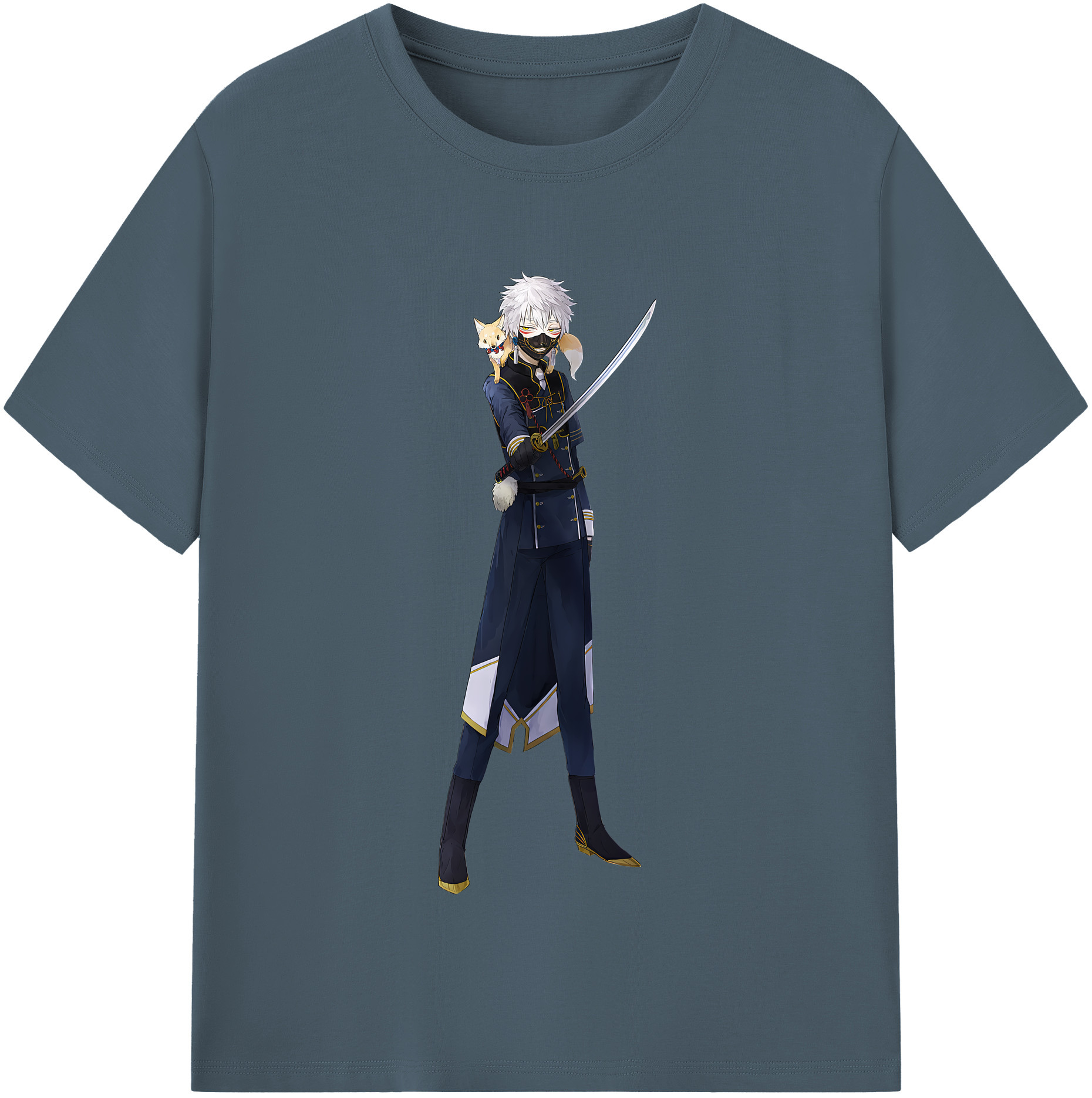 （画像用） 刀剣乱舞 Touken Ranbu 綿100％半袖Tシャツ（フロントプリント）